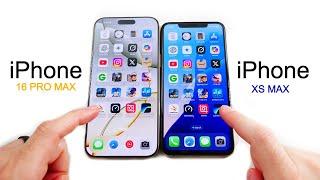 iPhone 16 Pro Max vs iPhone XS Max Speed Test 7 Years Later