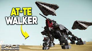 WORKING AT-TE Walker In Space Engineers!