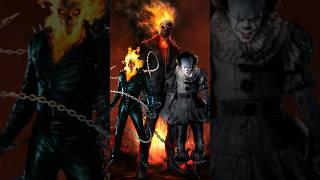 WHO IS STRONGER GHOST RIDER VS MARVELS & DC #shorts #dc #mcu #drmanthena #ghostrider #pennywise 