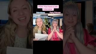 POV: you have a job interview (mystical magical)  #bensonboone #shorts #comedy