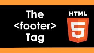 Intro to HTML5: The Page Footer Tag - Part 8