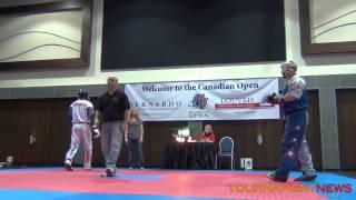 Raymond Daniels vs Ross Levine at Canadian Open 2013