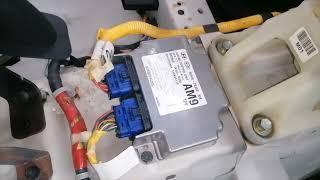Kia Soul AirBag ECU Module Location