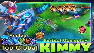 Perfect Gameplay Kimmy + Best Build 2020 Top 6 Global ~ MLBB