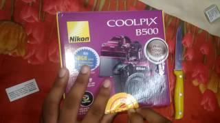 NIKON COOLPIX B500 UNBOXING