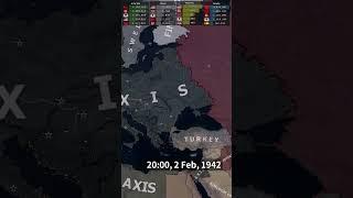 BlackICE: German Defeat | HOI4 TIMELAPSE #ww2 #shorts #timelapse #heartsofiron4