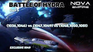 Nova Empire | Battle of Hydra | (1036,1046) vs (1047,1049) vs (1048,1050,1051)