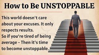 10 Rules That Will Make You UNSTOPPABLE ️ || Graded Reader || Improve Your English Fluency ️