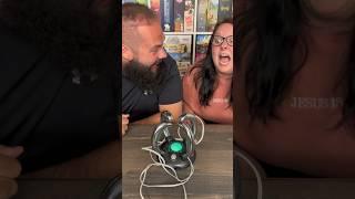 This Game Is Terrifying!! Come Play The Electric Shock Game With Us! #boardgames #couple #fun