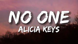 Alicia Keys - No One (Lyrics)