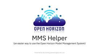 Open Horizon Model Management System Helper