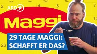 Maggi-Diät: 4 Wochen Fertigprodukte im Selbstversuch  | Marktcheck checkt... SWR