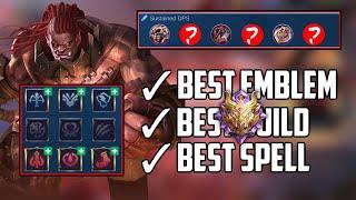 Balmond best emblem set and build 2021| new meta hyper Gameplay | mlbb