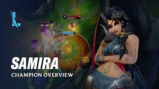 Samira Champion Overview | Gameplay - League of Legends: Wild Rift