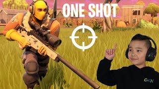 One Shot Fortnite Gameplay With CKN Gaming