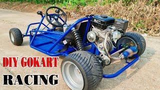 Upgrade DIY F1 3000w Go kart to Go Kart Racing 200c CVT Gearbox