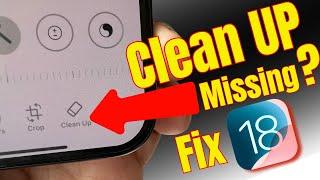 How To Fix Clean Up Not Showing in iPhone (iOS 18.1 Updated)