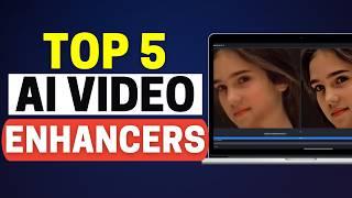 Best AI Video Enhancers 2024: Top 5 AI Video Upscaling Software