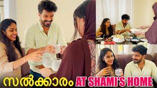 വിരുന്ന് SALKKARAM AFTER WEDDING ️| ഷാമിന്റെ വീട്ടിൽ വിരുന്ന്  | PULLOTHI