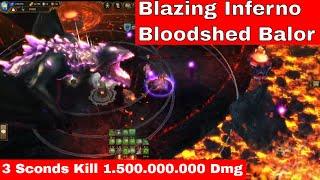 Drakensang Online:  Blazing Inferno Bloodshed Balor 3 Sconds Kill 1.500.000.000 Dmg