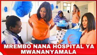 MREMBO NANA DOLLZ AWASHTUKIZA KINA MAMA WALIOJIFUNGUA HOSPITALI ya MWANANYAMALA....