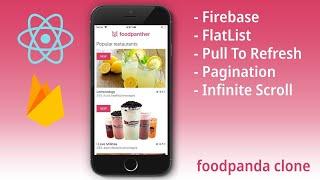 How To Create React Native + Firestore (FlatList | Pull To Refresh | Pagination | Infinite Scroll)