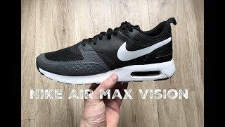 Nike Air Max Vision ˋblack/white-dark grey´ | UNBOXING & ON FEET | fashion shoes l 2017 l HD