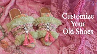 DIY How To Give Your Old Shoes a New Summer Makeover