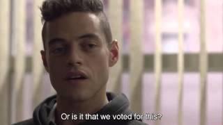 Mr.Robot "Fuck Society" Speech