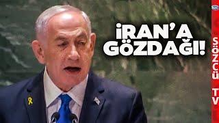 Netanyahu Kürsüden İran'a Böyle Gözdağı Verdi! Türk Heyetinden Görülmemiş Protesto