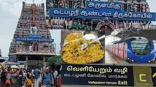 Vadapalani Metro Station ! Vadapalani Murugan Temple Visit ! Travel Info