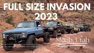 Square body crawler takes on Moab for Fullsize Invasion 2023!