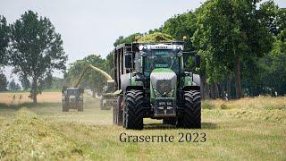 Grasernte 2023 | Fendt, John Deere, Krone | Mecklenburg Vorpommern