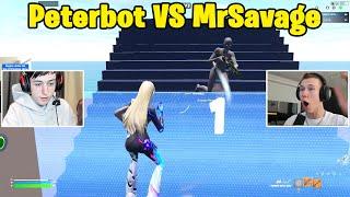 Peterbot VS MrSavage 1v1 TOXIC Buildfights!