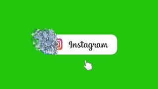 Animated Instagram follow green screen || Instagram Follow intro