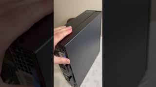 Optiplex 5040 side panel One Handed  #pc #howto