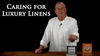 How to clean (launder) your luxury bed sheets & linens.