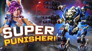 Wow! SUPER PUNISHER T Typhon w/ River Chase Pilot Shredding Everything   War Robots Mk3 Gameplay WR