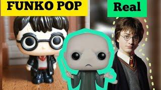 Harry Potter FUNKOPOP VS REAL ACTORS/ KINDER JOY COLLECTION