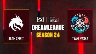 Dota2 - Team Spirit vs Team Waska - DreamLeague Season 24 - Group B