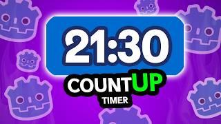 How To Make a Count UP Timer in Godot