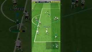 MESSI 200 IQ MOMENT  #shorts #efootball #pes