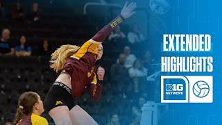 Minnesota at Ohio State | Extended Highlights | Big Ten Volleyball | 10/27/2024