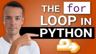 The Python “FOR” loop | Iterating through a list of items