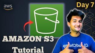 Day 7 - Amazon S3 tutorial (Simple Storage Service)