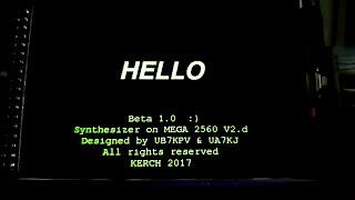 Synthesizer on  Mega 2560 V2.d beta 1.0