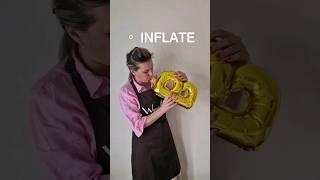 Letters Balloons How to Inflate  . where to purchase  1 st comment #Balloons  #birthday