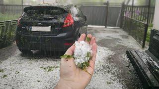 Hail in Ukraine