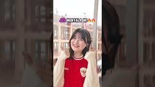 June 6thStay strong Indonesia! #nanako #nachan #football #national #indonesia #japan