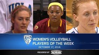 UCLA's Torrey Van Winden, Taylor Formico and USC's Khalia Lanier named Pac-12 volleyball Players...